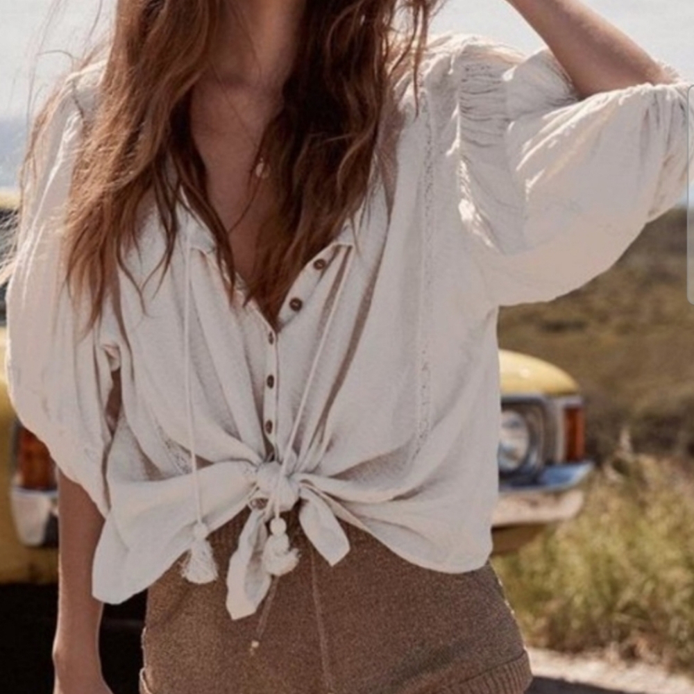 Spell Lottie Botanically Dyed Blouse